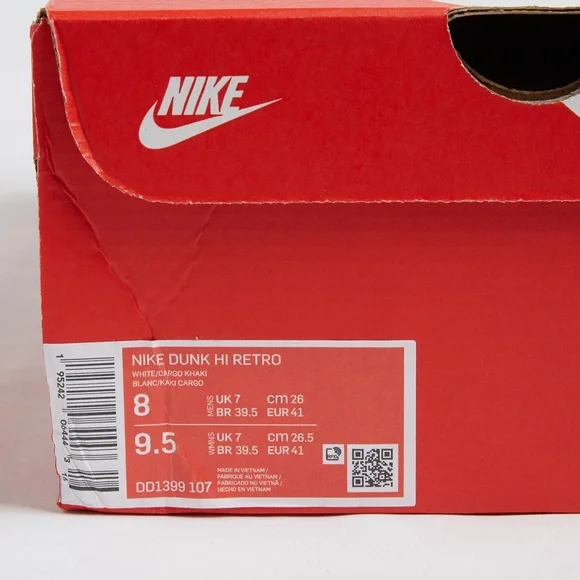 Nike Dunk Hi Retro Men’s size 8